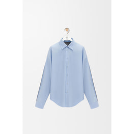 [STAFF ONLY] HYBRID SHIRT_COTTON_LIGHT BLUE/GREY