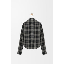 [STAFF ONLY] SHIRT_VISCOSE_BLACK/WHITE