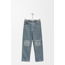 ANAGRAM BAGGY JEANS AF_COTTON_MID BLUE DENIM