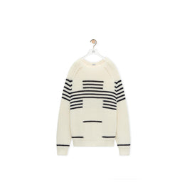 SWEATER_WOOL/VISCOSE_OFF-WHITE/NAVY