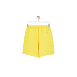 DRAWSTRING SHORTS_COTON_YELLOW