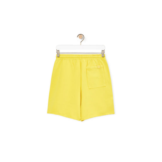 DRAWSTRING SHORTS_COTON_YELLOW