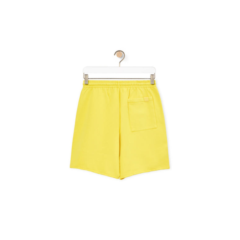 DRAWSTRING SHORTS_COTON_YELLOW