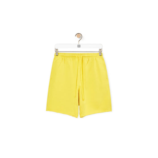 DRAWSTRING SHORTS_COTON_YELLOW