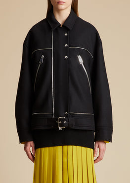 허먼 재킷 블랙