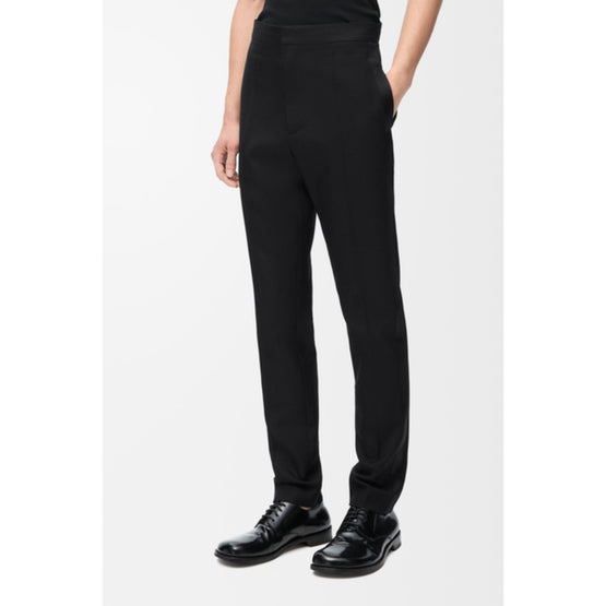 TUXEDO TROUSERS_WOOL_BLACK