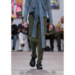 [STAFF ONLY] NC SHOE TRACKSUIT TROUSERS_POLYESTER/COTTON_POP GREEN