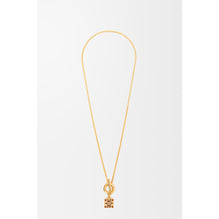 ANAGRAM PENDANT NECKLACE_STERLING SILVER_GOLD
