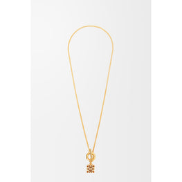 ANAGRAM PENDANT NECKLACE_STERLING SILVER_GOLD