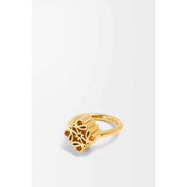 SINGLE ANAGRAM RING_STERLING SILVER_GOLD