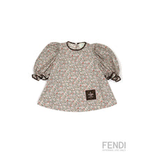 멀티 플로럴 프린트 블라우스