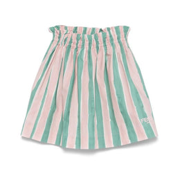 멀티 스트라이프 코튼 스커트