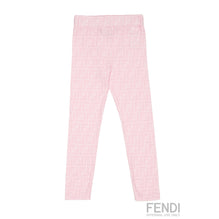 핑크 FF 로고 팬츠