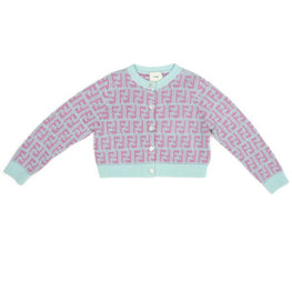 멀티 FF 로고 패턴 가디건