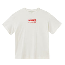 화이트 숏슬리브 티셔츠