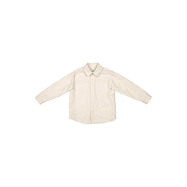 아이보리 FF 로고 셔츠 자켓