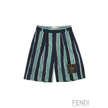 멀티 스트라이프 숏 팬츠