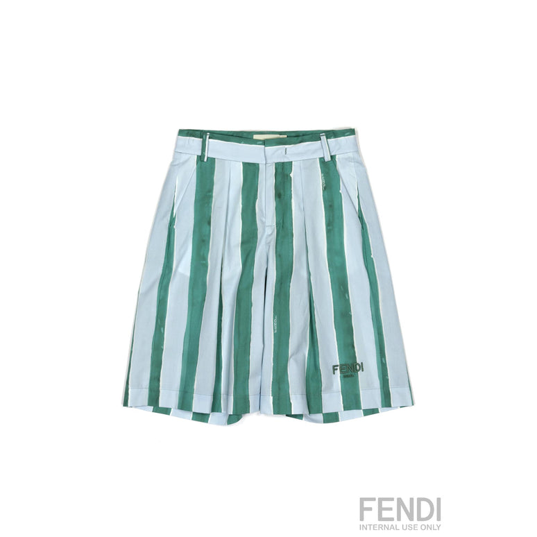 멀티 스트라이프 숏 팬츠