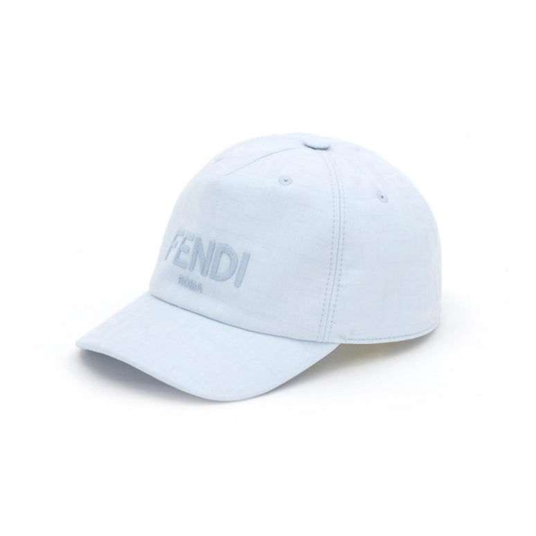 스카이블루 펜디 캡모자