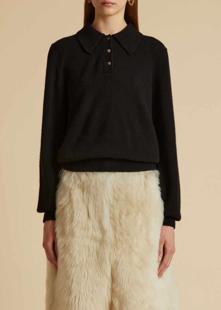 조이 스웨터 블랙