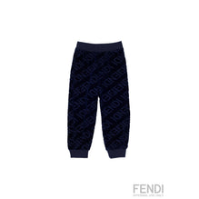 네이비 FF 로고 팬츠