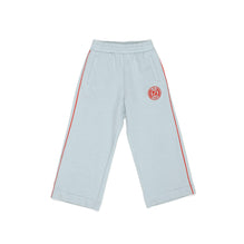 스카이블루 로고 자수 코튼 팬츠