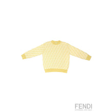 옐로우 FF 로고 니트