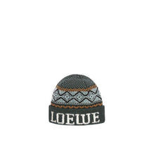 BEANIE_WOOL/POLYAMIDE_GREEN/MULTICOLOR
