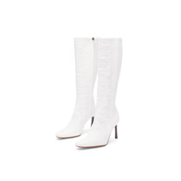 RIPPED DENIM  BOOT 90_DENIM_WHITE