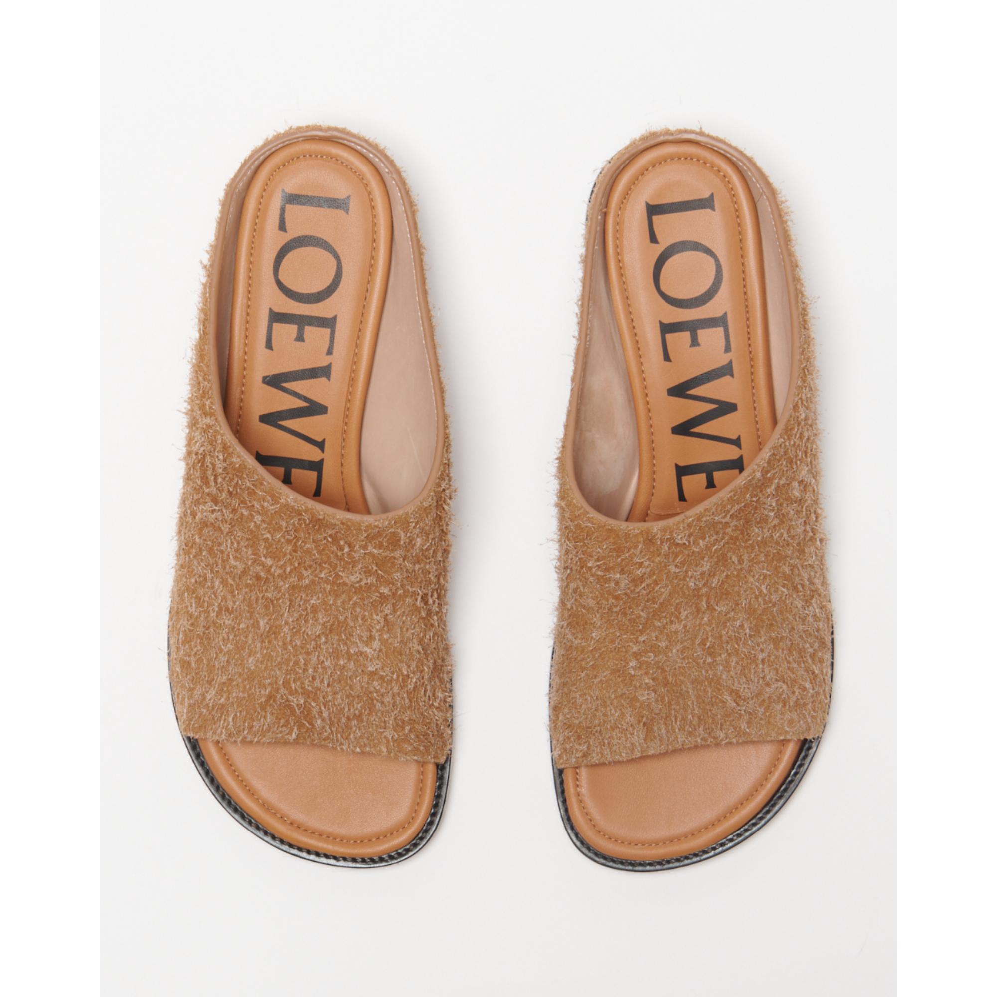 LADERA MULE 40_BRUSHED SUEDE_TAN