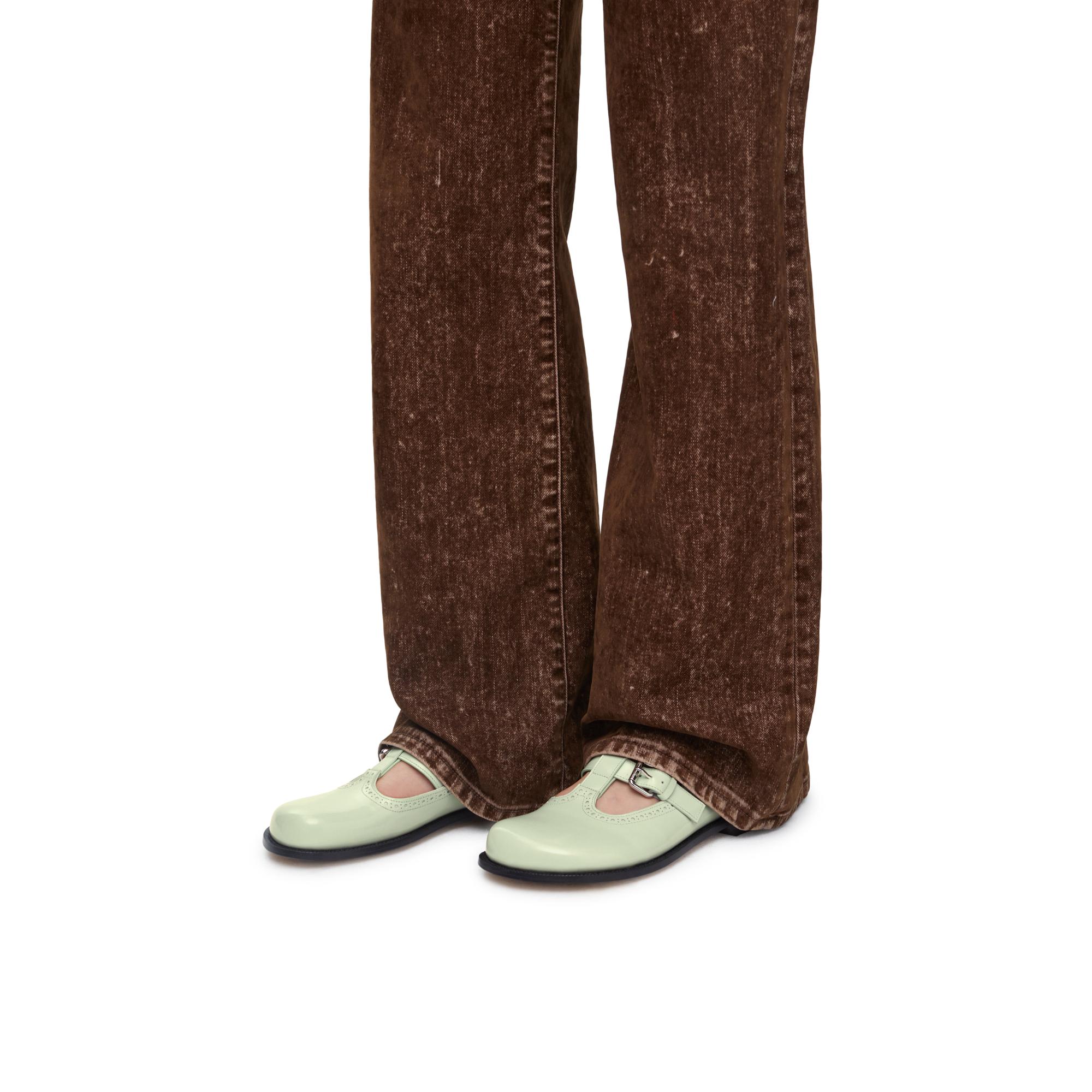 CAMPO MARY JANE MULE_BRUSHED CALF_PISTACHIO