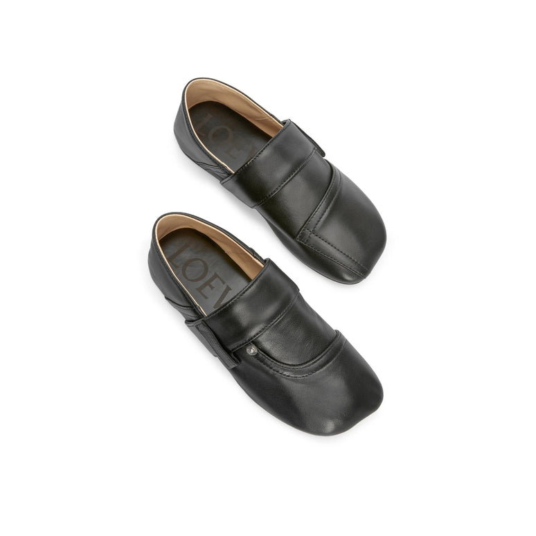 TOY PANTA  SLIPPER POCKET_LAMB_BLACK