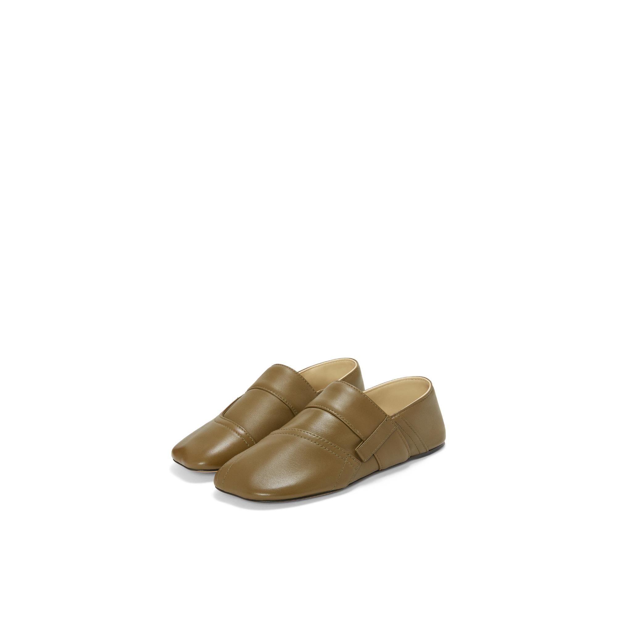 TOY PANTA  SLIPPER POCKET_LAMB_OLIVE