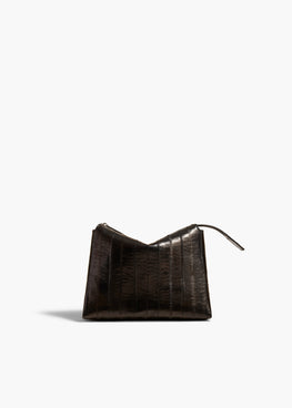 리나 포쉐트 블랙 일 가죽