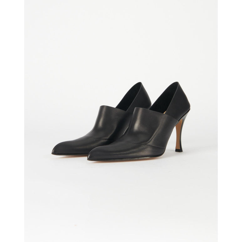 [STAFF ONLY] COMIC FOLDED PUMP 90_CALF_BLACK