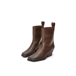 ONDA BOOTIE 45_CALF_DARK BROWN