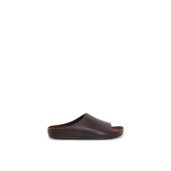 LAGO SANDAL_CALF_DARK BROWN