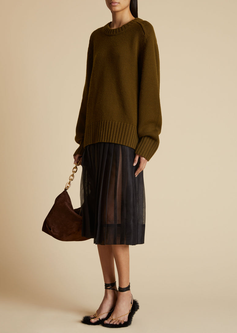 메이 스웨터 아보카도