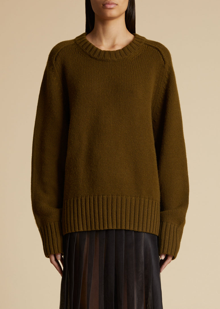 메이 스웨터 아보카도