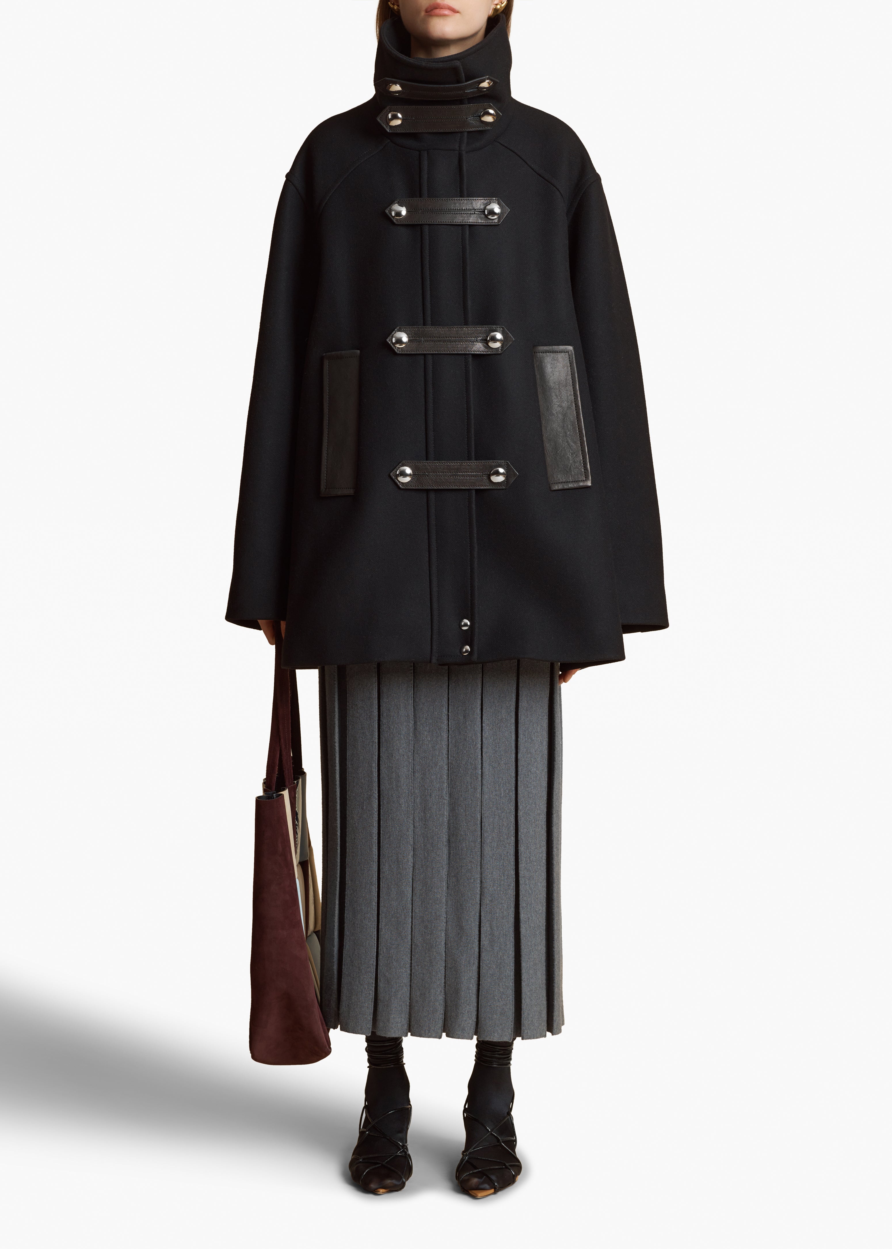 조에 토트 루즈 누아 멀티 가죽