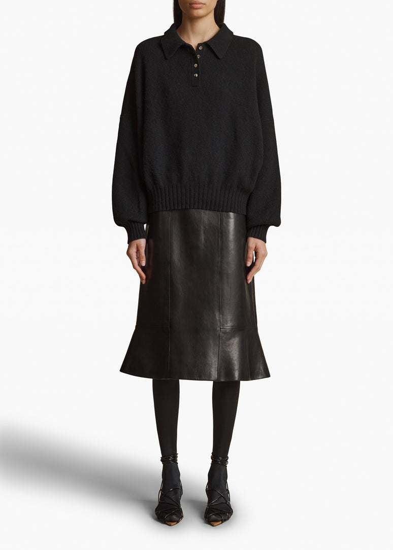 르네 스웨터 블랙