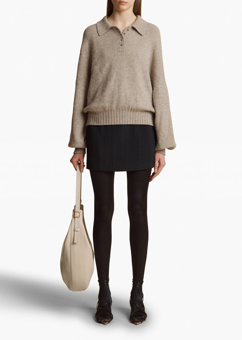 르네 스웨터 세피아