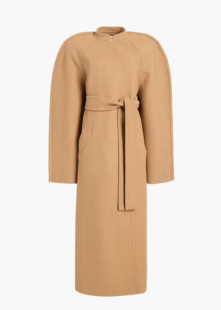 로덴 코트 카멜