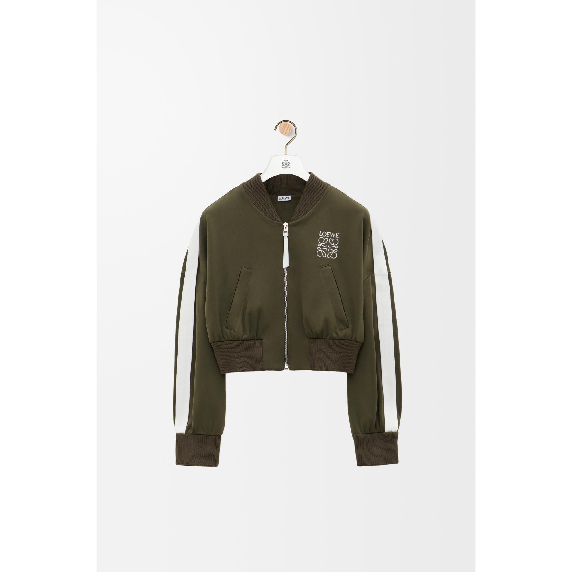 BOMBER JACKET_POLYESTER_TEA DUST GLAZE