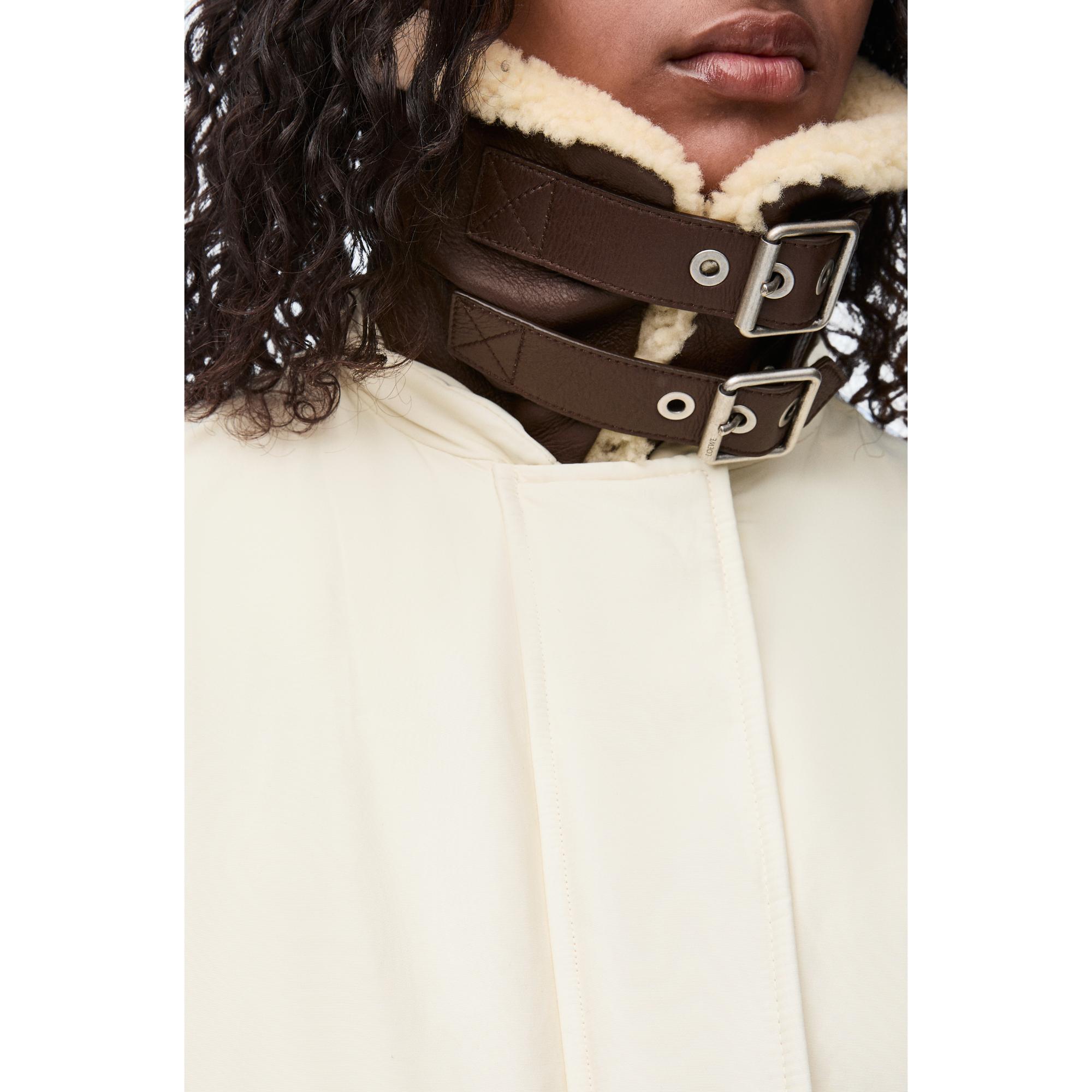 [STAFF ONLY] PUFFER JACKET_COTTON/POLYAMIDE_IVORY