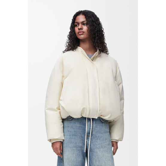 [STAFF ONLY] PUFFER JACKET_COTTON/POLYAMIDE_IVORY