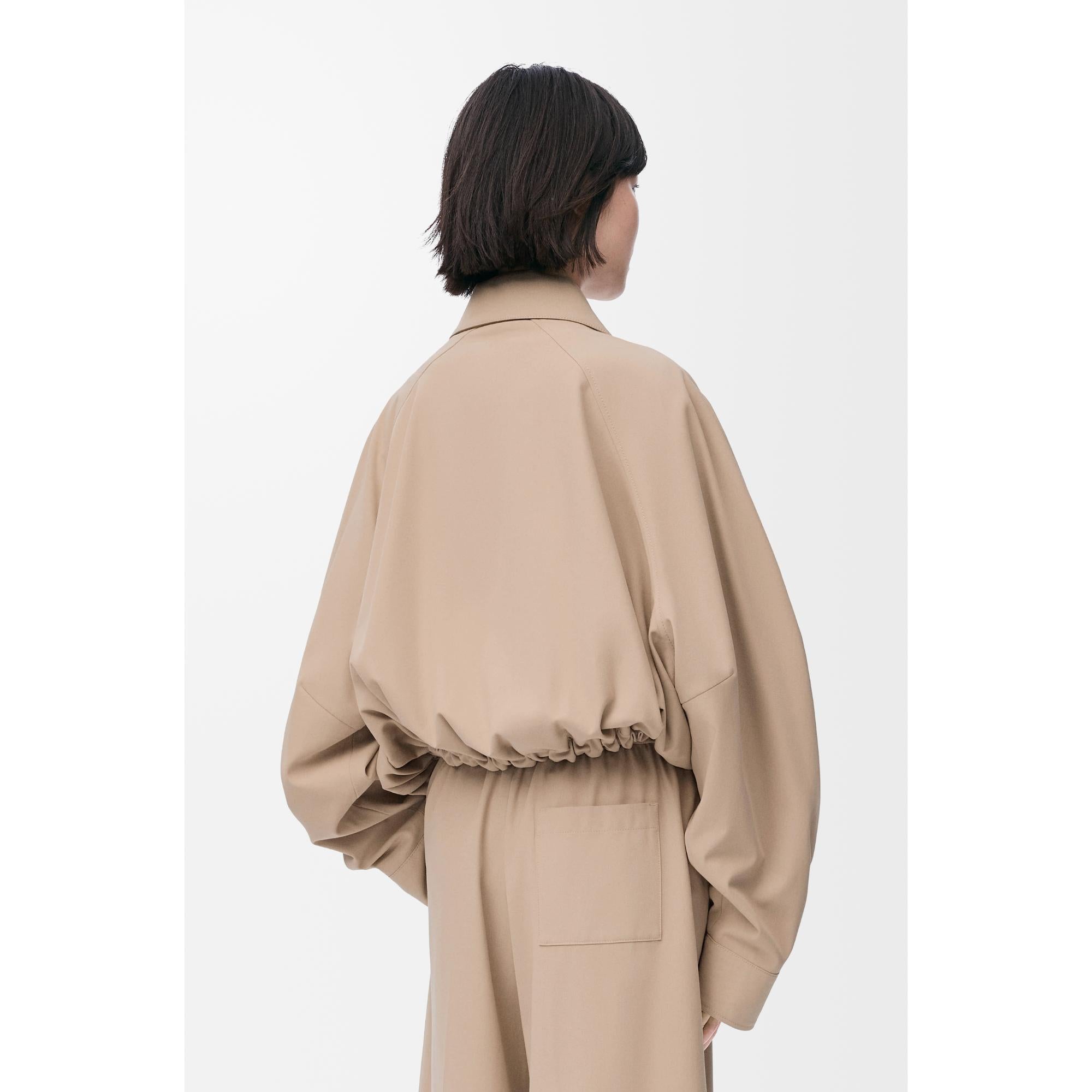 BALLOON JACKET_COTTON_BEIGE
