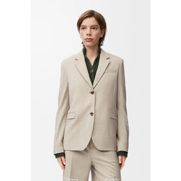 [STAFF ONLY] TAILORED JACKET_WOOL_LIGHT BEIGE MELANGE