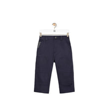 CROPPED TROUSERS_COTTON/POLYURETHANE_MIDNIGHT BLUE