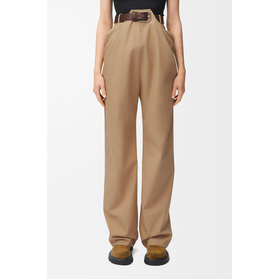 [STAFF ONLY] DRAPED TROUSERS_COTON_TAOS TAUPE